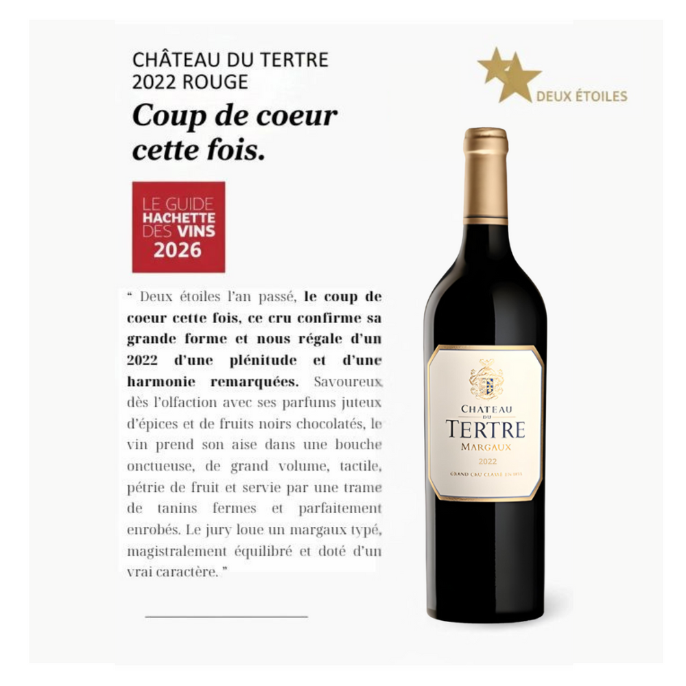 CHÂTEAU DU TERTRE GRAND CRU CLASSE 2022