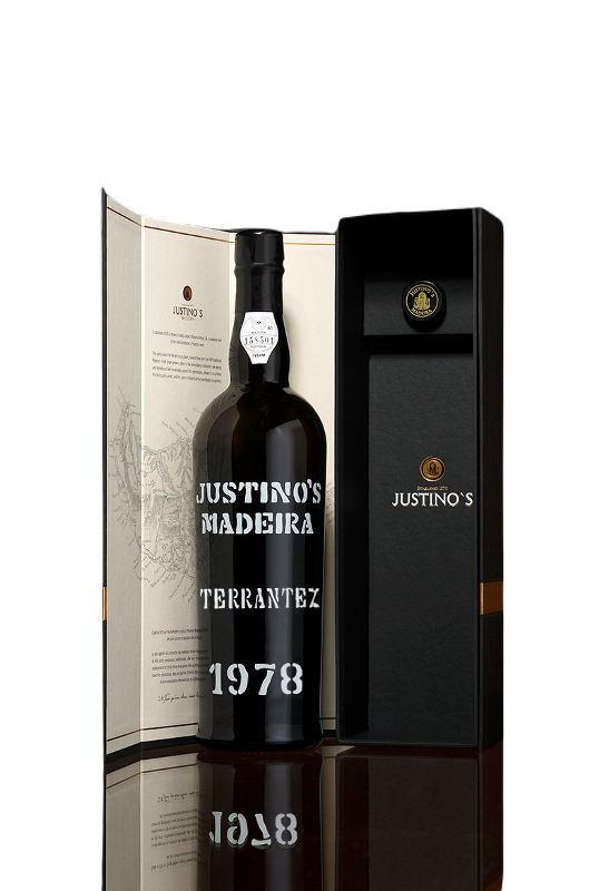 JUSTINO'S MADEIRA TERRANTEZ 1978 in geschenketui
