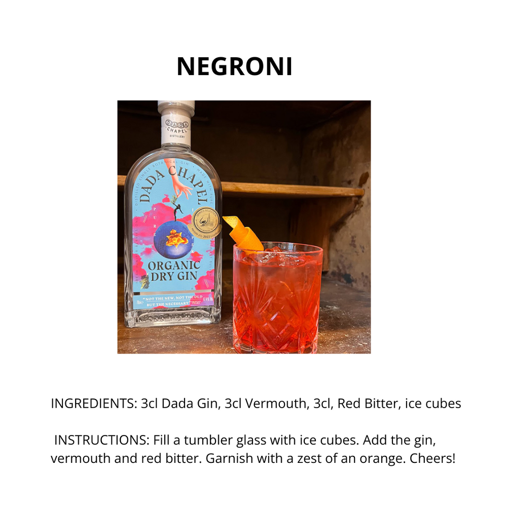 DADA CHAPEL ORGANIC DRY GIN