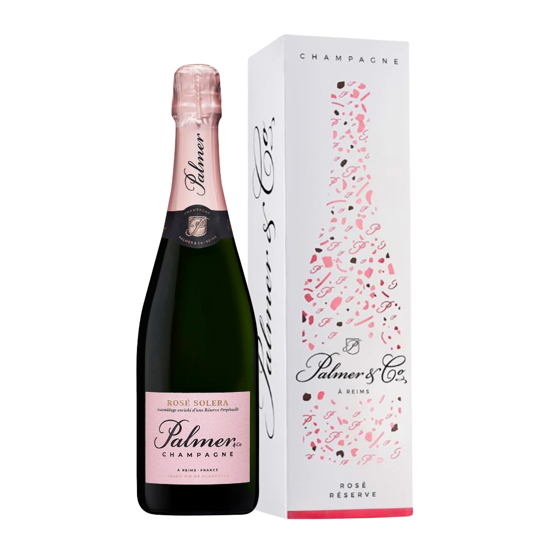 PALMER & Co Champagne Rosé Solera in giftbox