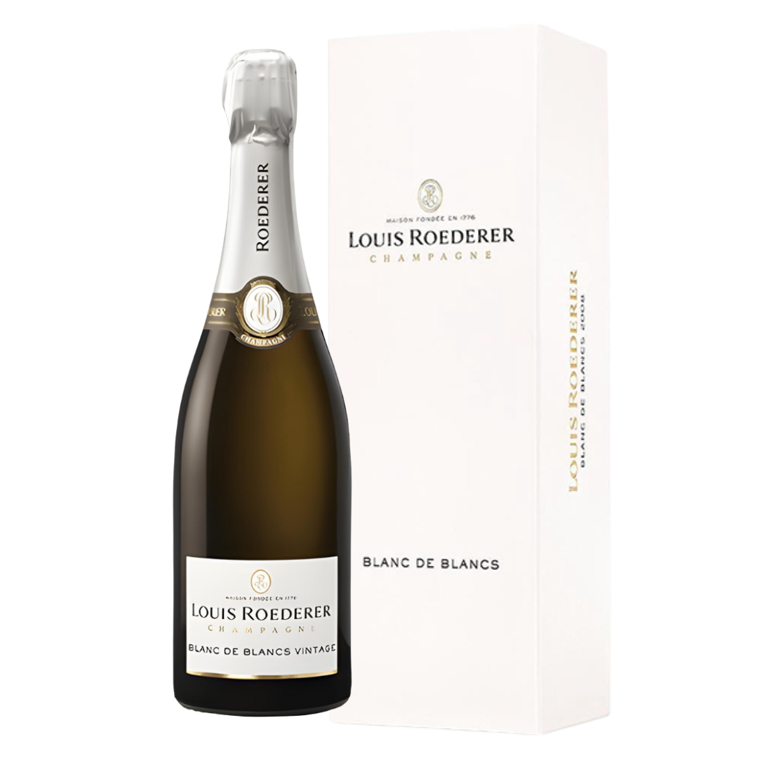 CHAMPAGNE LOUIS ROEDERER BLANC DE BLANCS VINTAGE IN GESCHENKETUI DE LUXE