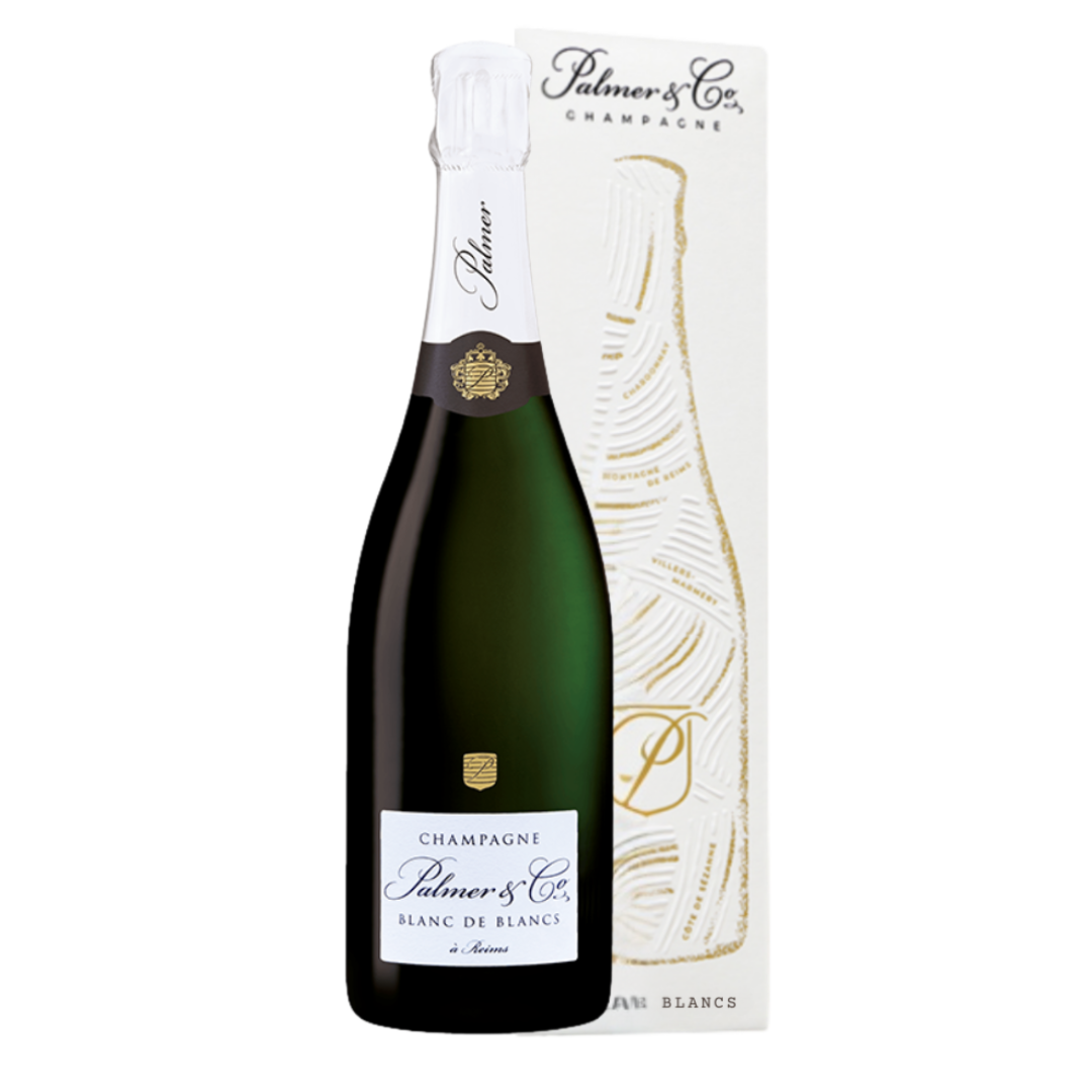 PALMER & Co Champagne Blanc de Blancs in giftbox