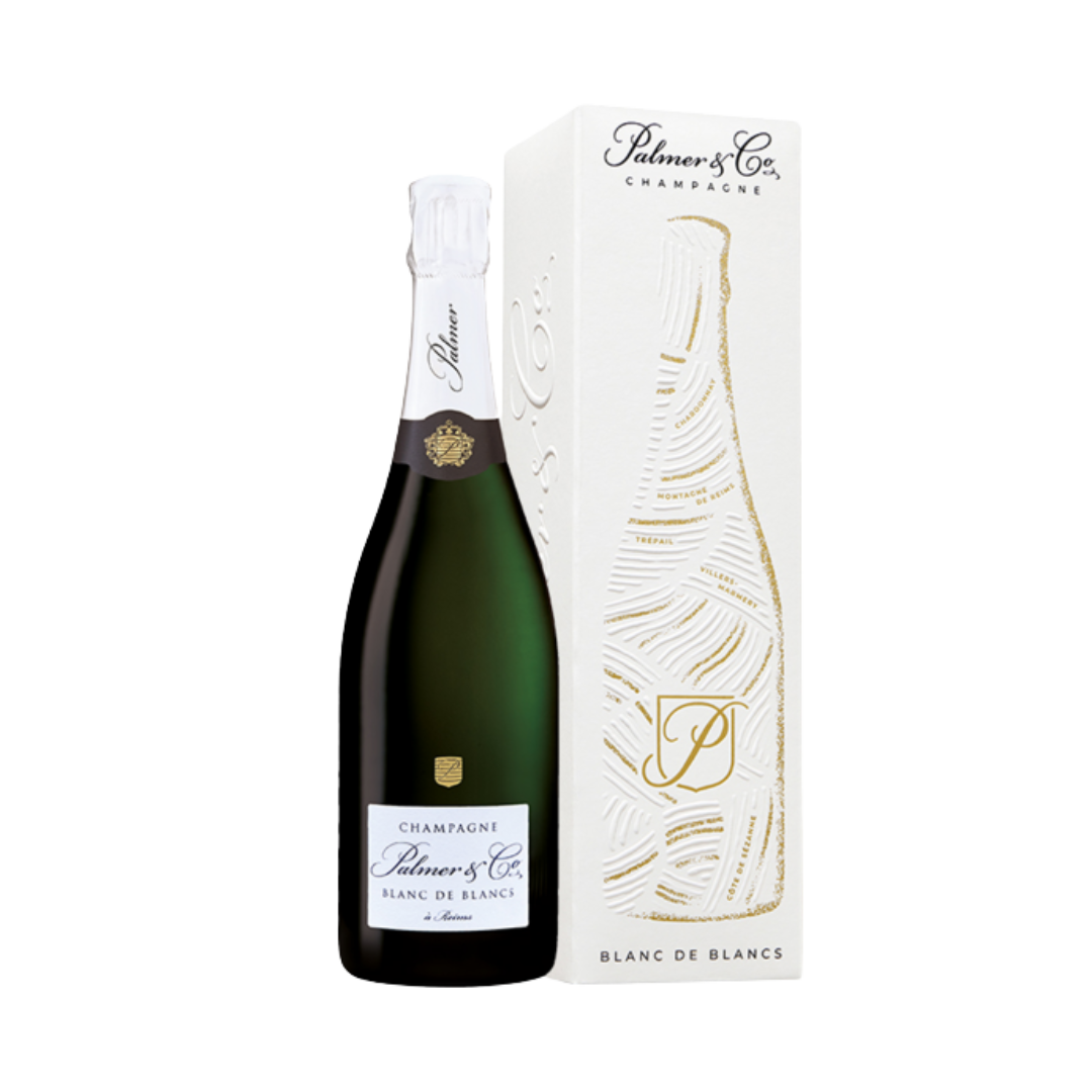 PALMER & Co Champagne Blanc de Blancs in giftbox