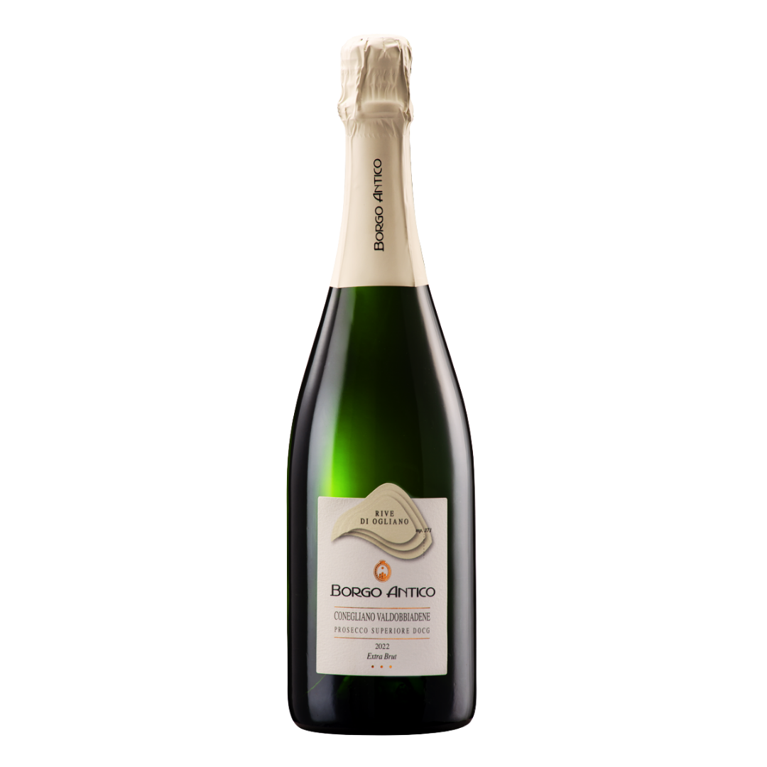 BORGO ANTICO PROSECCO SUPERIORE RIVE DI OGLIANO EXTRA BRUT DOCG