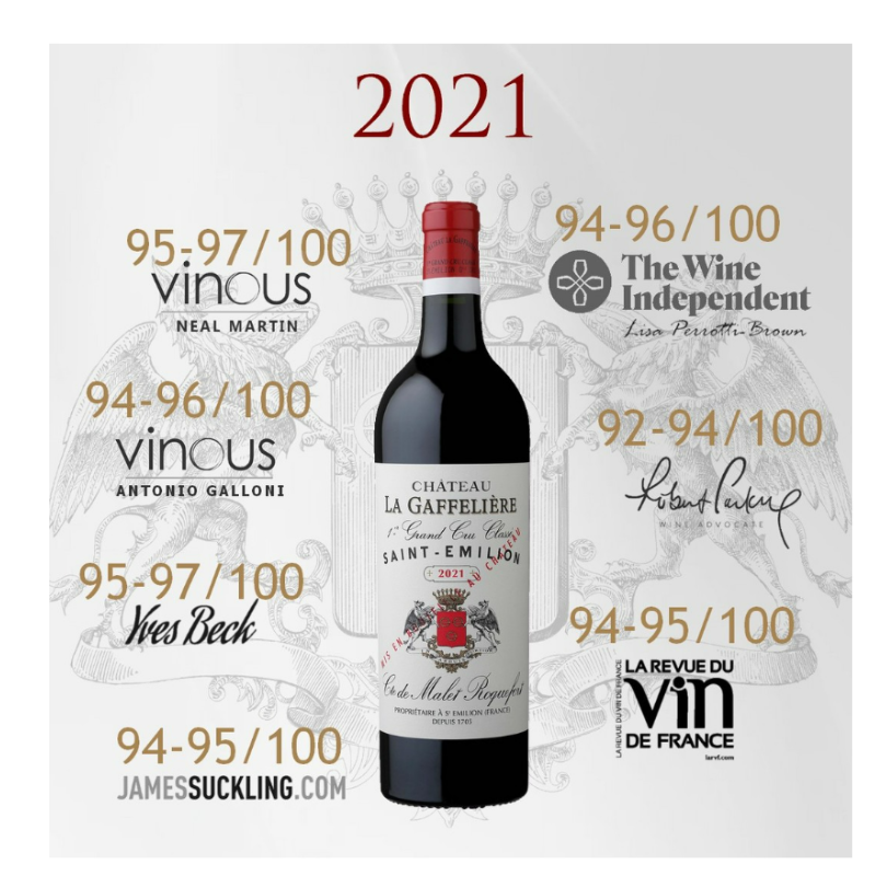 CHÂTEAU LA GAFFELIÈRE PREMIER GRAND CRU CLASSÉ B 2021