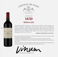 CHÂTEAU DE SALES 2022