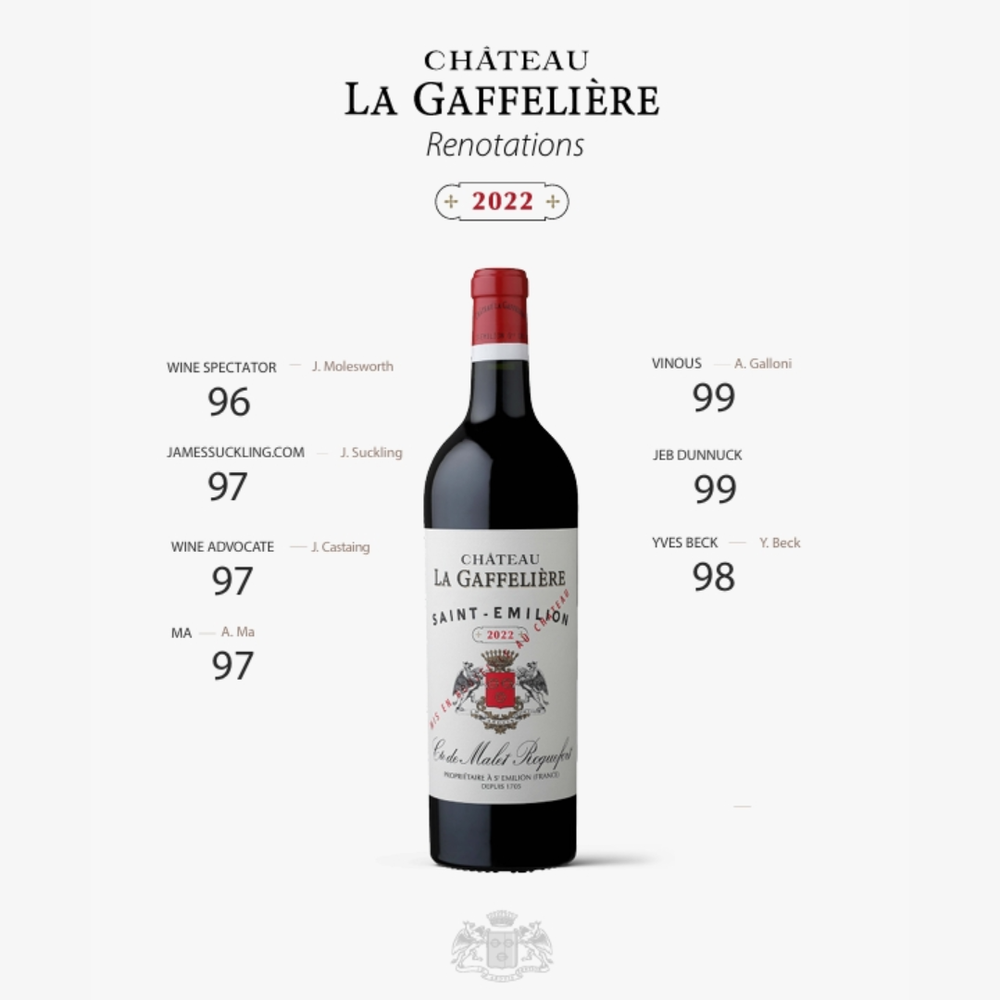 CHÂTEAU LA GAFFELIÈRE GRAND CRU 2022