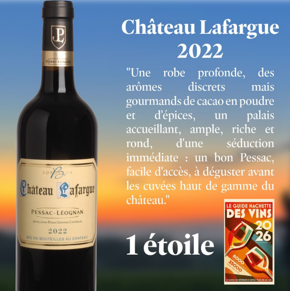 CHÂTEAU LAFARGUE ROUGE 2022 - 37,5 cl