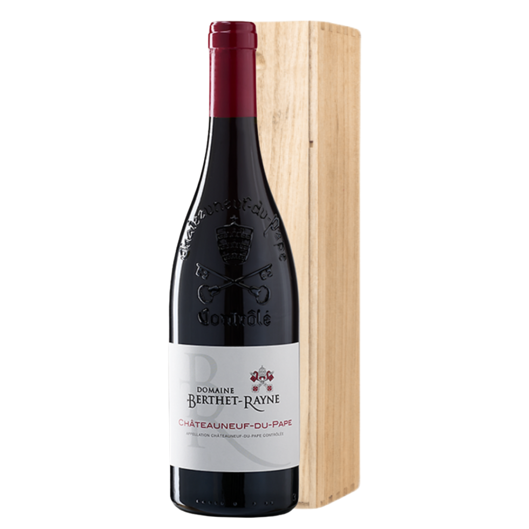 CHÂTEAUNEUF-DU-PAPE ROUGE  Berthet-Rayne 2023  150cl/Magnum in kist
