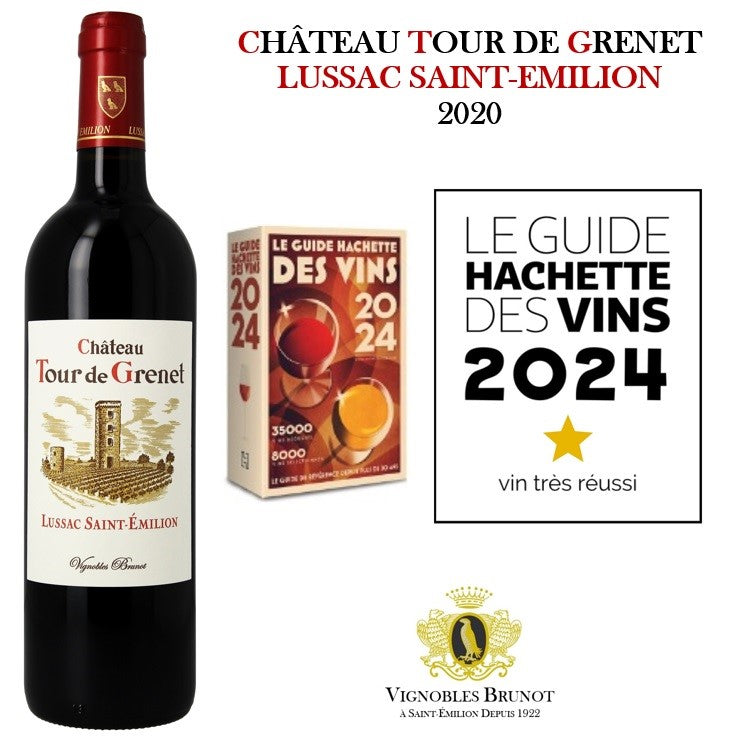 CHÂTEAU TOUR DE GRENET 2020  1/2 fl