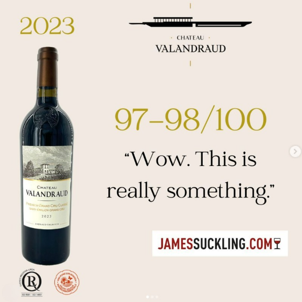 CHÂTEAU VALANDRAUD PREMIER GRAND CRU CLASSÉ 2023