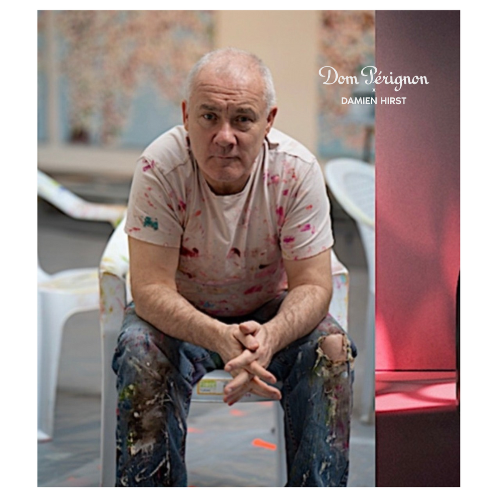 DOM PERIGNON X DAMIEN HIRST VINTAGE ROSE 2010