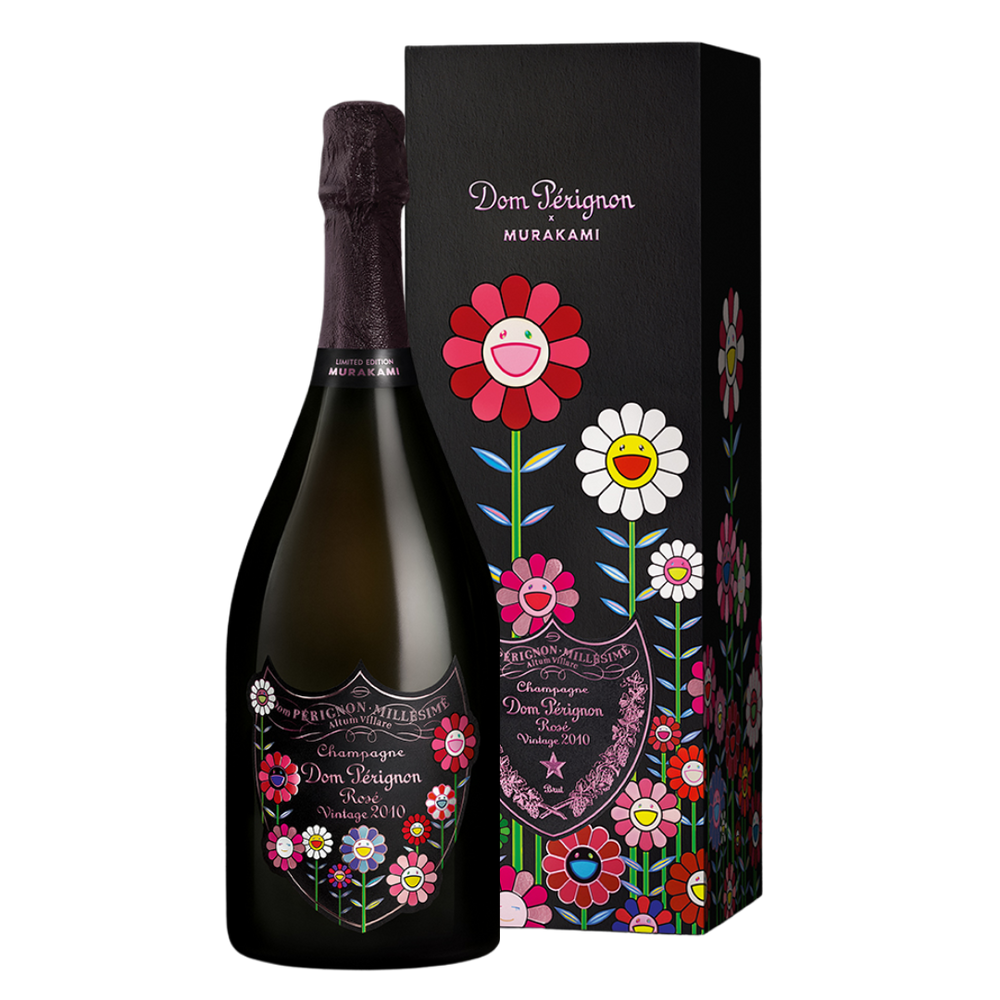 DOM PERIGNON VINTAGE ROSE 2010  by Takashi Murakami *Limited edition*