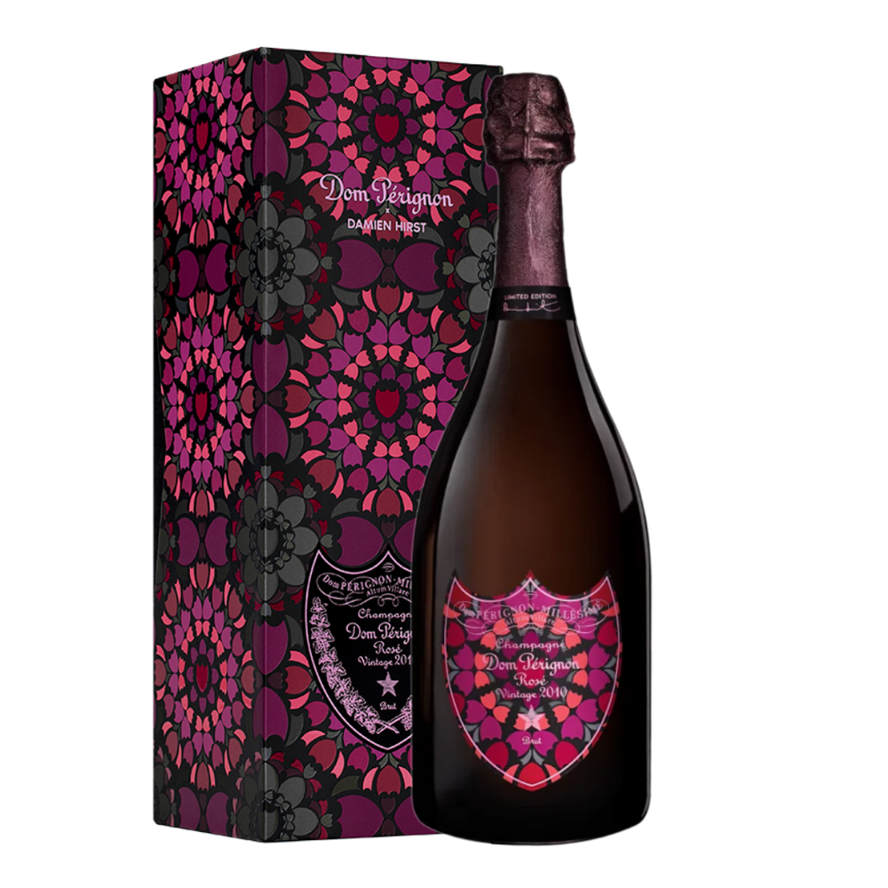 DOM PERIGNON X DAMIEN HIRST VINTAGE ROSE 2010