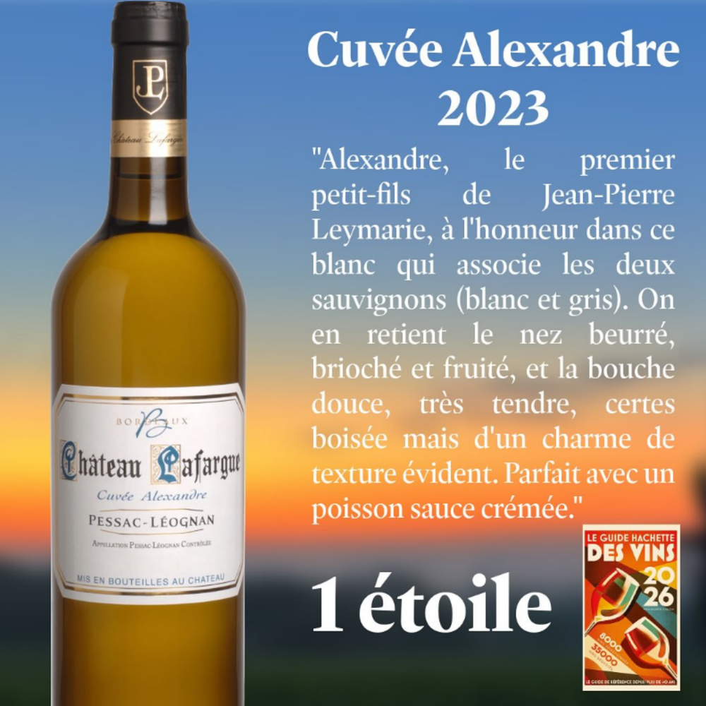 CHÂTEAU LAFARGUE - CUVÉE ALEXANDRE BLANC 2023