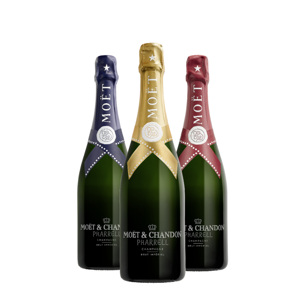 MOËT & CHANDON X PHARRELL WILLIAMS  LIMITED EDITION BRUT IMPERIAL- GOLD