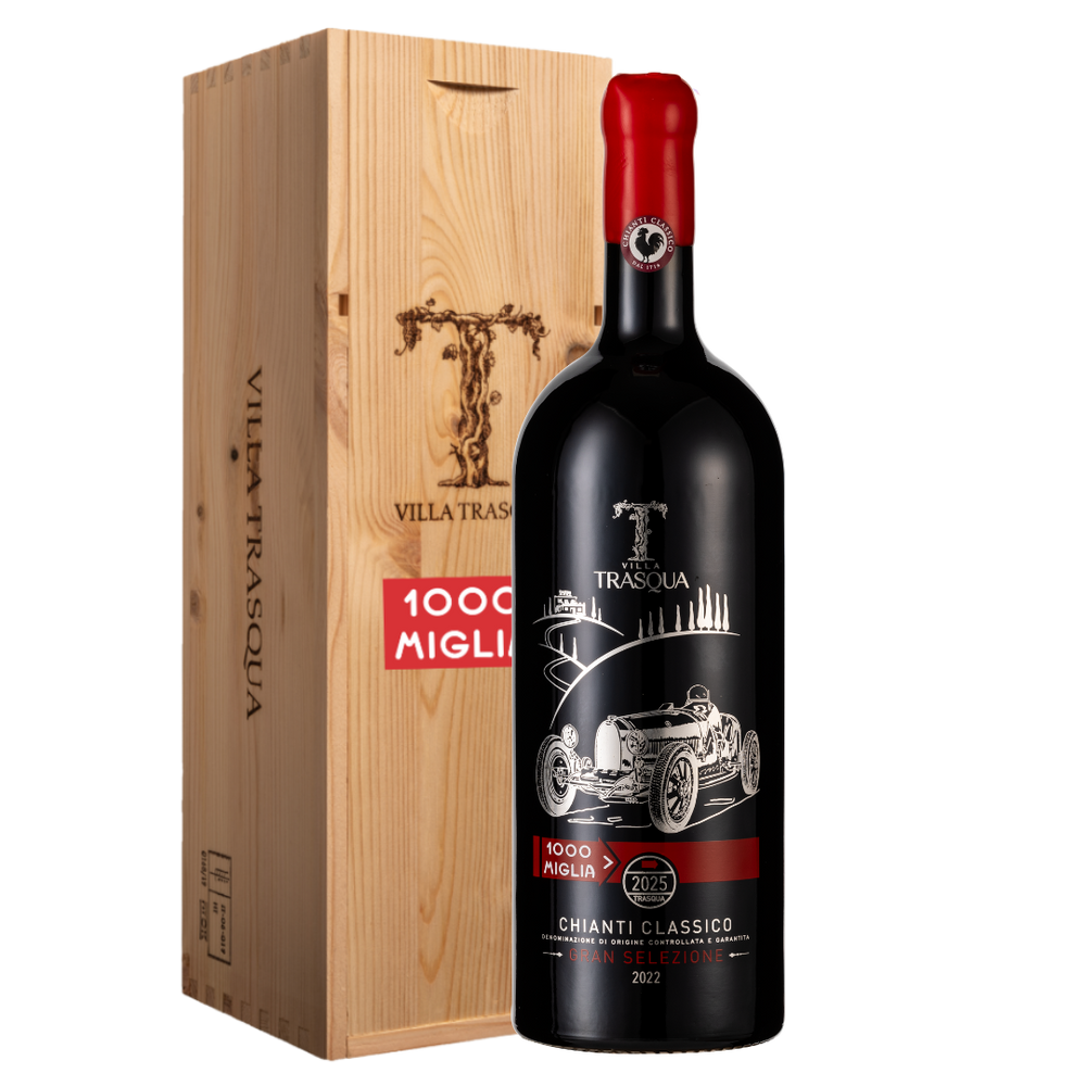 VILLA TRASQUA MILLE MIGLIA EDITION 2025 in kist Chianti Classico Gran Selezione DOCG