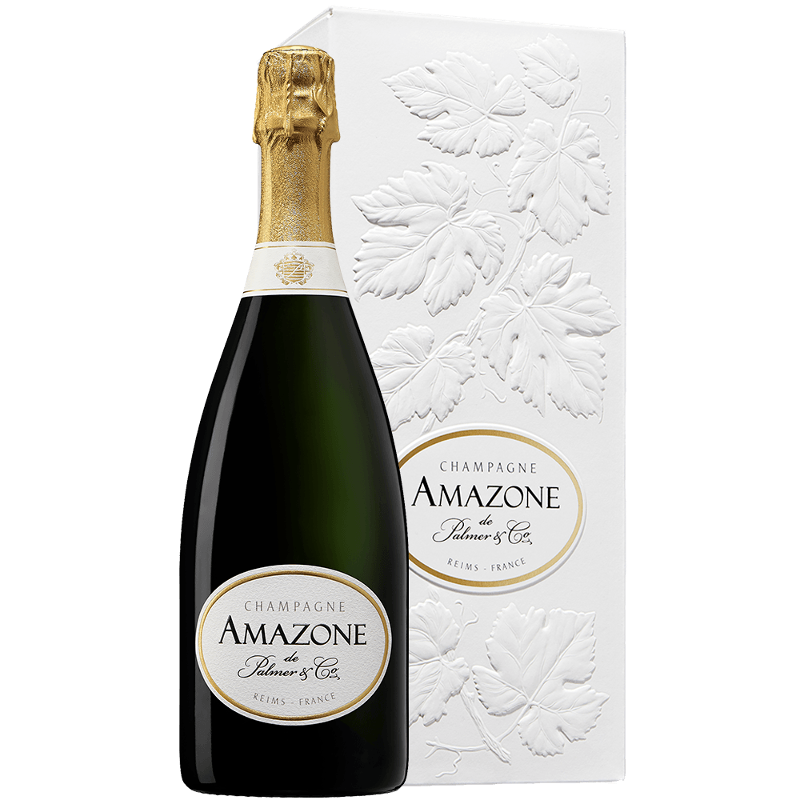 PALMER & Co Champagne AMAZONE Cuvée prestige  in luxe gifbox