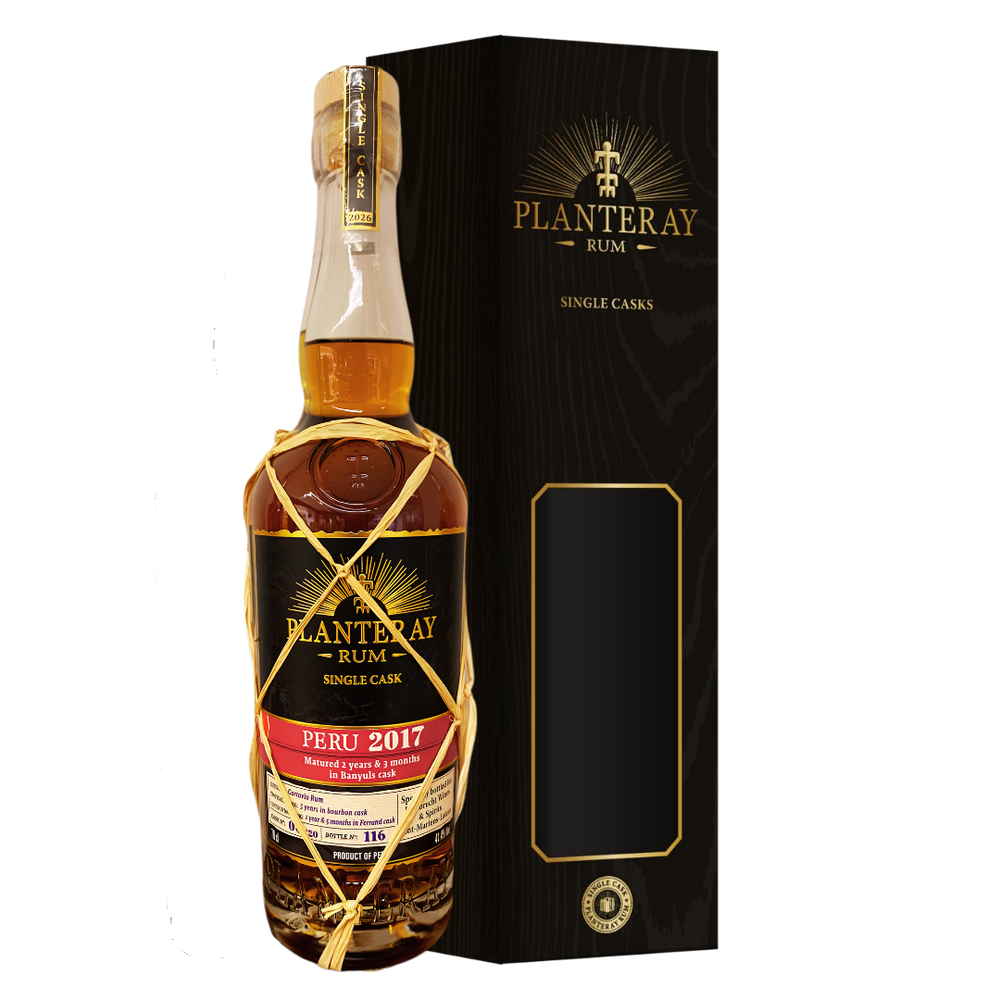 PLANTERAY RUM PERU 2017  SINGLE CASK