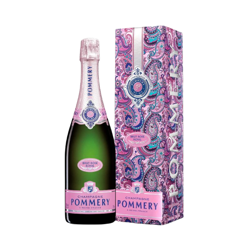 POMMERY BRUT ROSÉ ROYAL IN ETUI