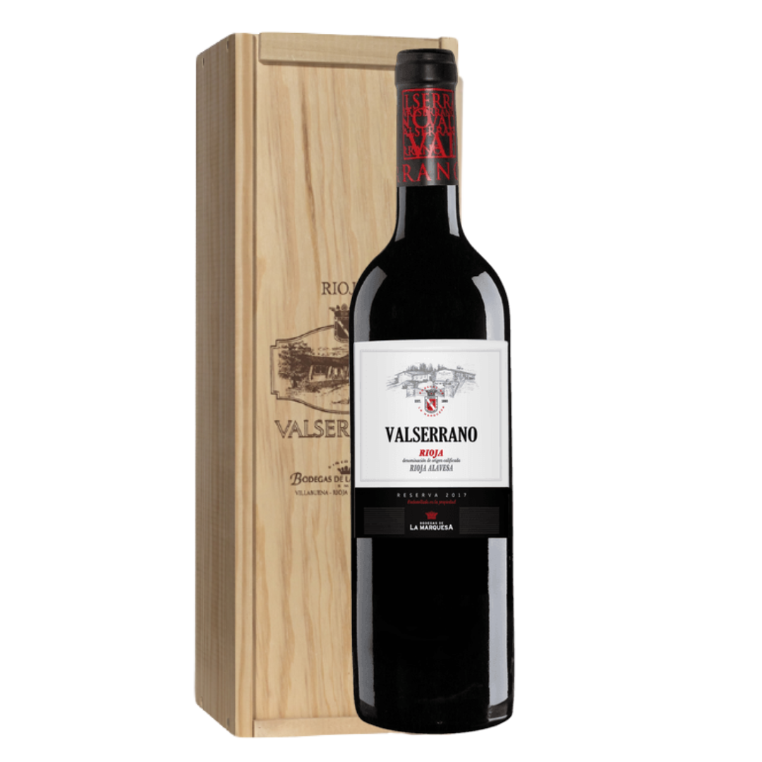VALSERRANO Reserva 2018 150 cl/ Magnum in kist