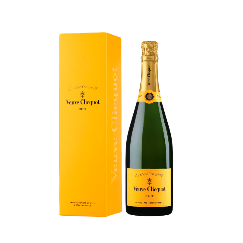 VEUVE CLIQUOT BRUT YELLOW LABEL IN  ETUI