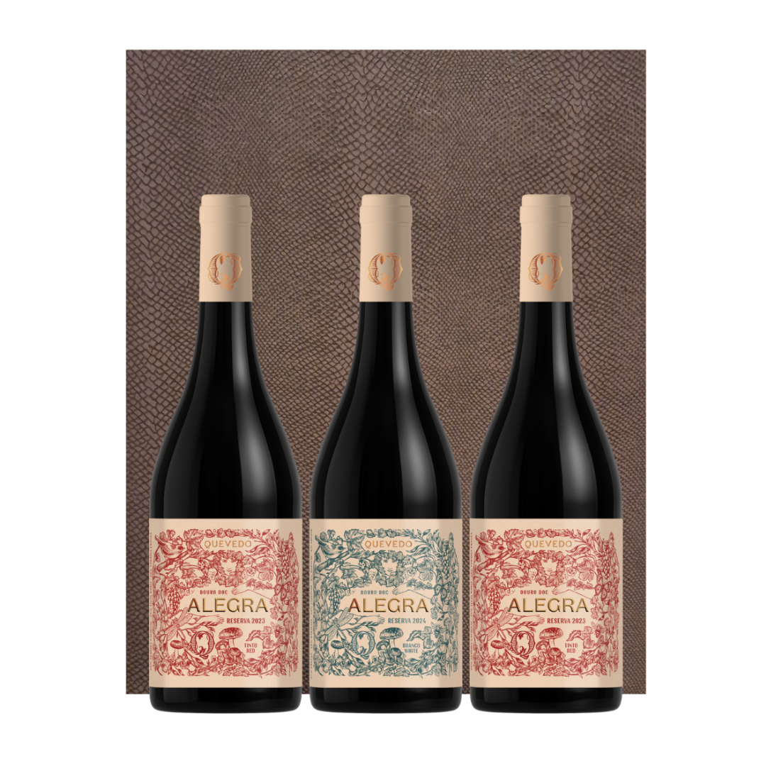 GIFT BOX ALEGRA RESERVA ROOD + WIT