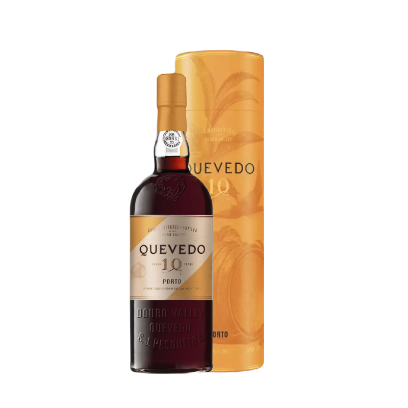PORTO QUEVEDO TAWNY 10 YEARS in GESCHENKTUBE